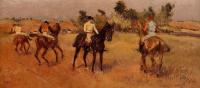 Degas, Edgar - Four Jockeys
